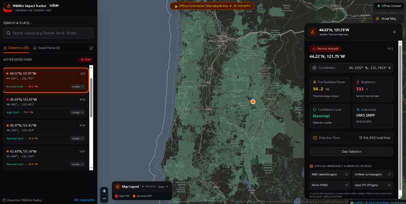 Wildfire Impact Tracker – screenshot 5