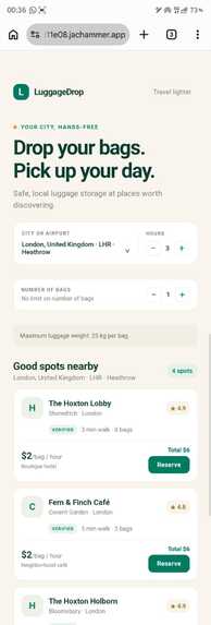 LuggageDrop – screenshot 1