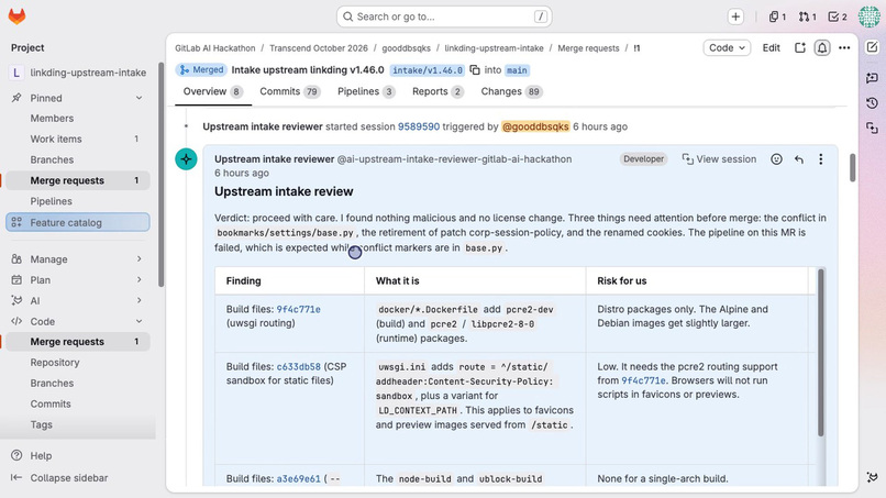 Upstream Intake – screenshot 2