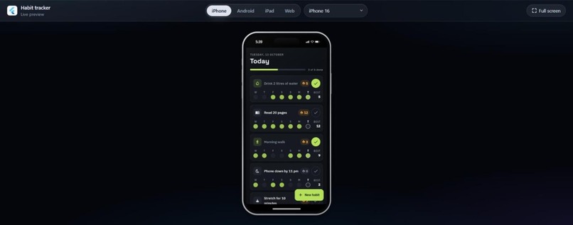 FlutterGo – screenshot 1