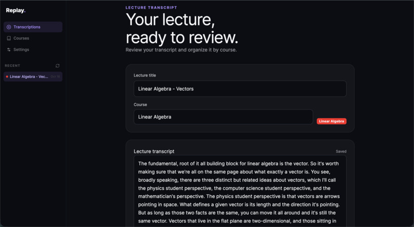 Replay – screenshot 4