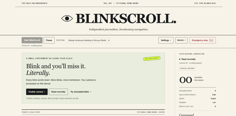 BlinkScroll – screenshot 6