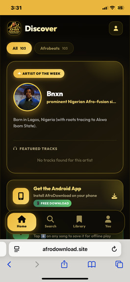 AfroDownload – screenshot 2