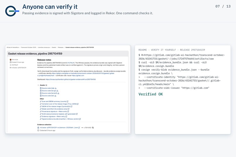 Gasket: release gate for ML models – screenshot 7