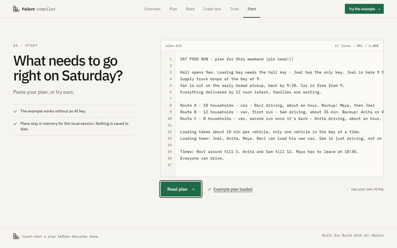 Failure Compiler – screenshot 2