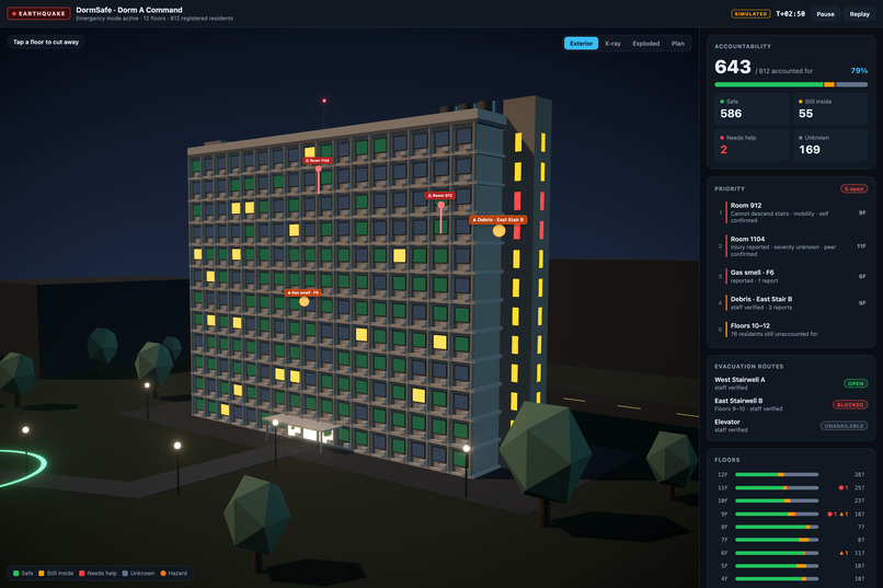 DormSafe – screenshot 1