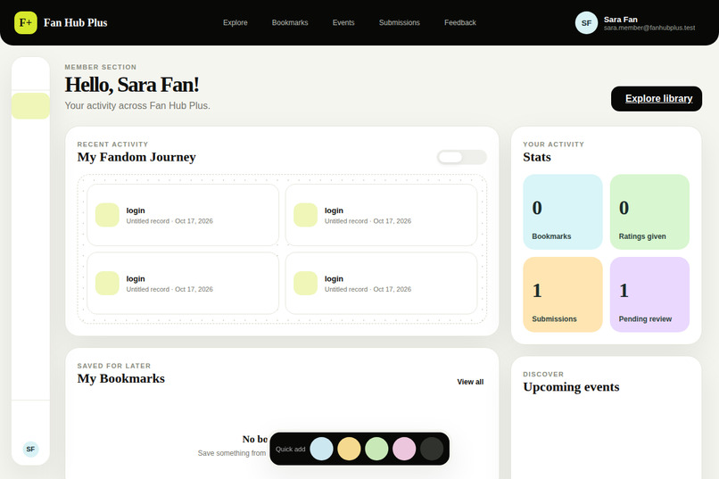 Fan Hub Plus – screenshot 5