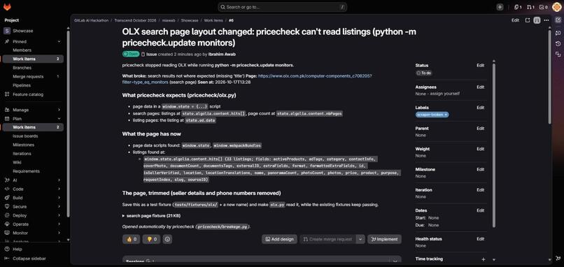 pricecheck heals itself – screenshot 1
