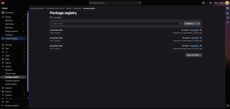 pricecheck heals itself – screenshot 2