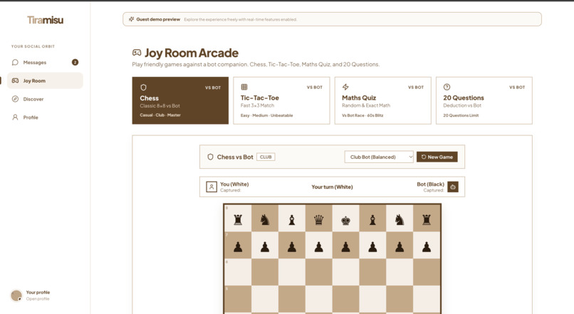 Tiramisu – screenshot 1