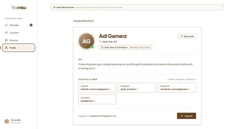 Tiramisu – screenshot 2