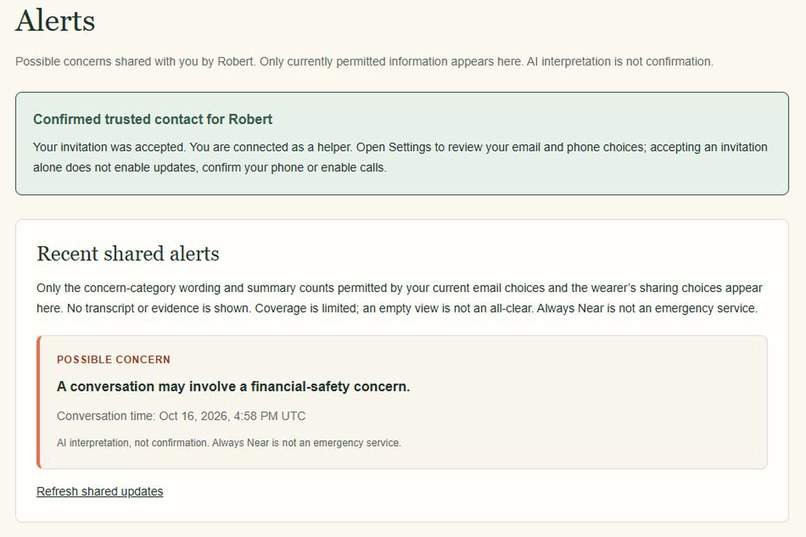 Always Near – screenshot 2