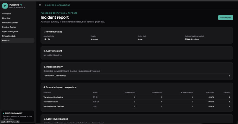 PulseGrid AI – screenshot 1