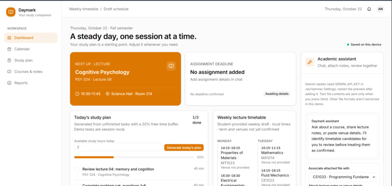 Daymark – screenshot 1