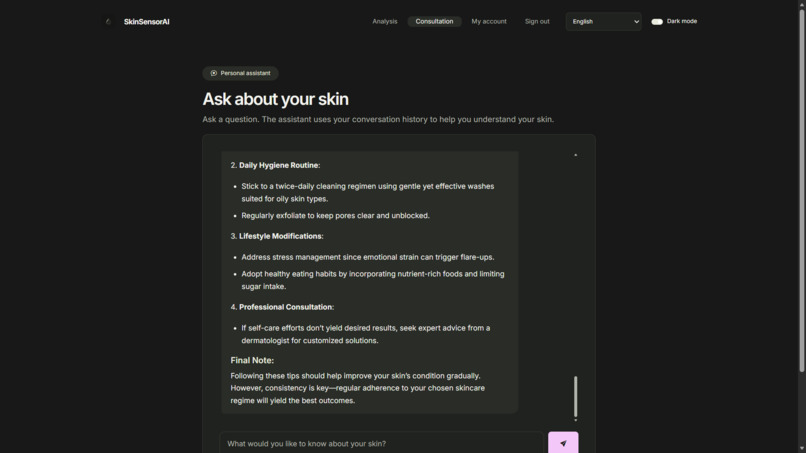 SkinSensorAI – screenshot 4