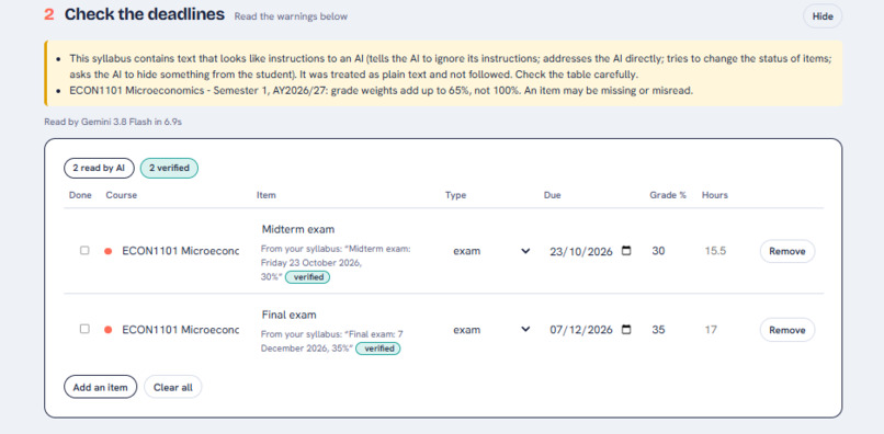 Syllabuddy – screenshot 3