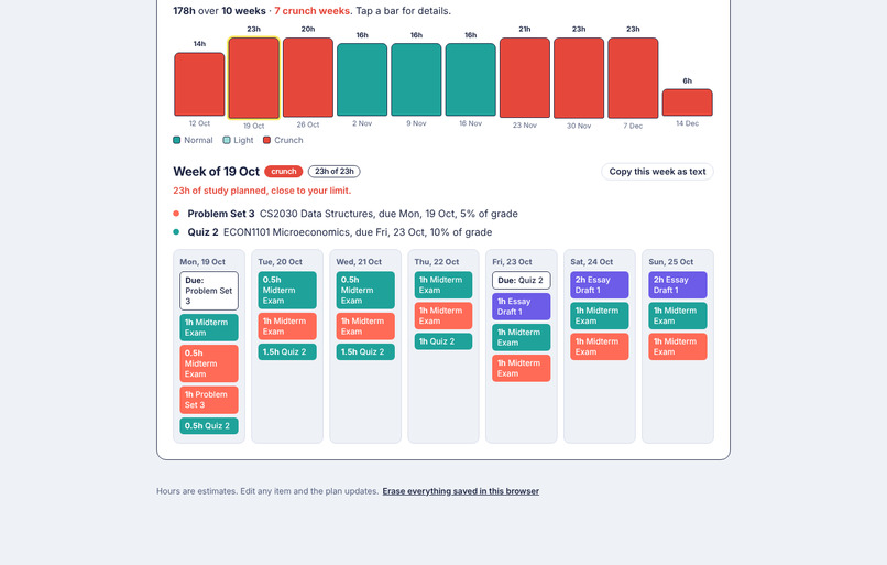 Syllabuddy – screenshot 5