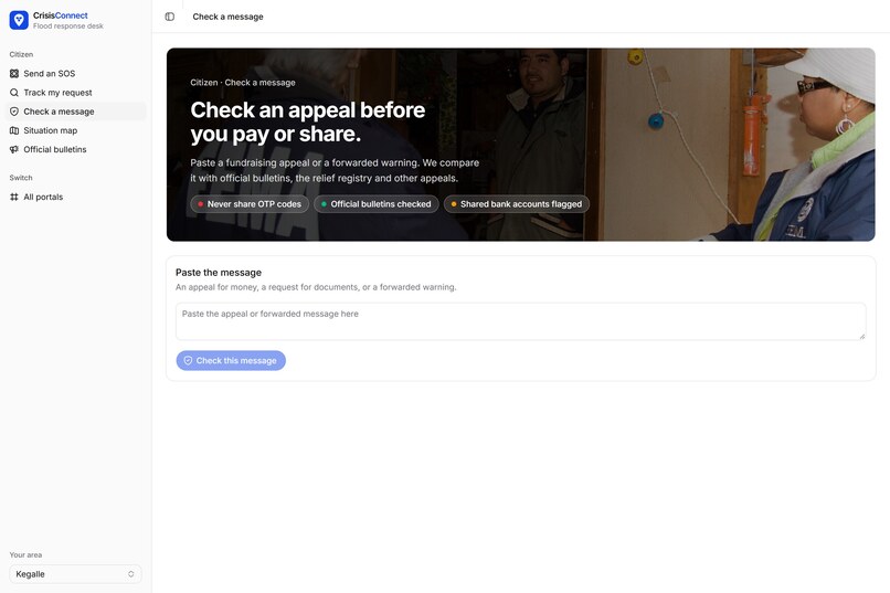 CrisisConnect – screenshot 3