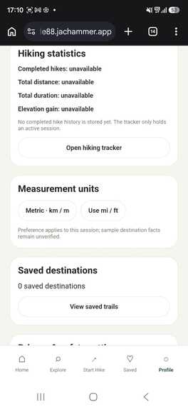 Hike-Safe – screenshot 3