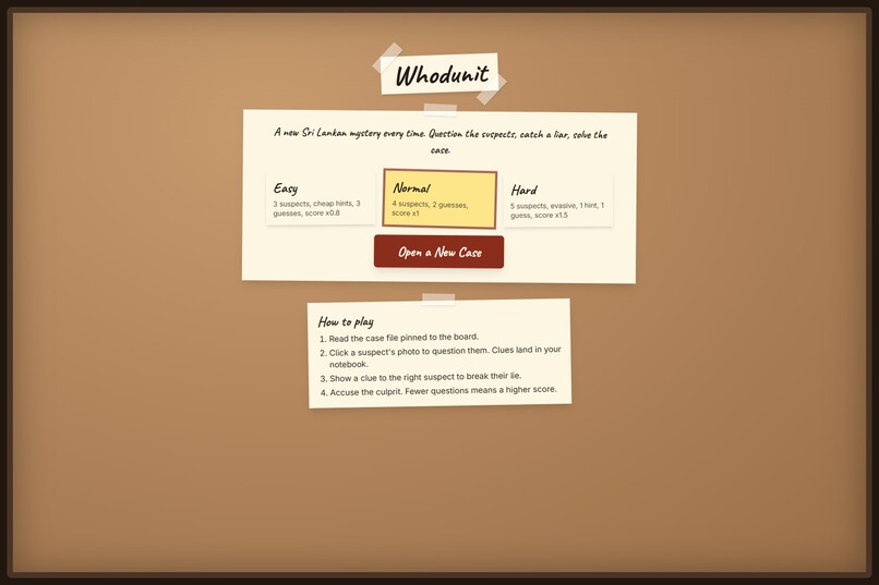 Whodunit – screenshot 1