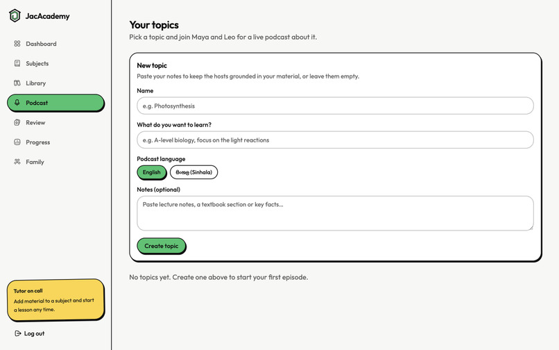 Jac Academy – screenshot 3