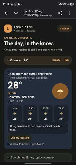 LankaPulse – screenshot 3