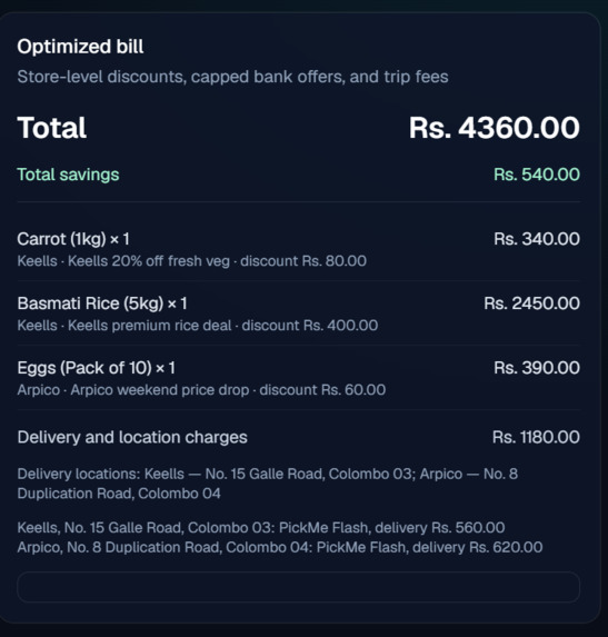 Smart Basket – screenshot 2