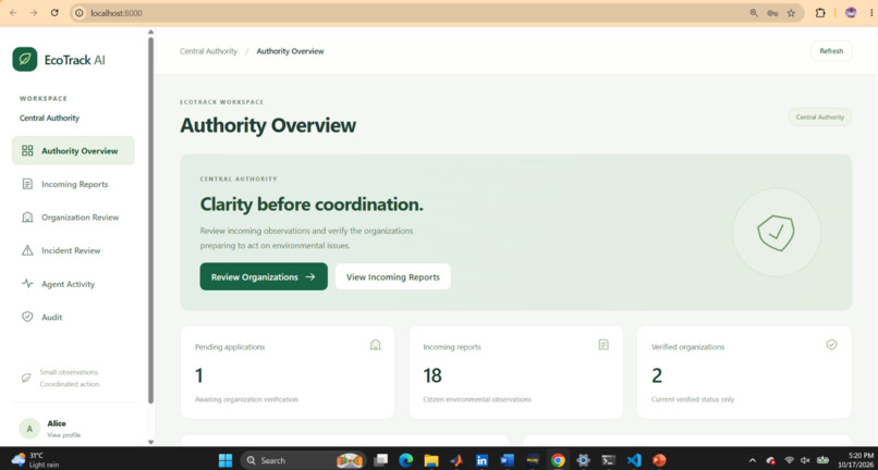 EcoTrack AI – screenshot 4