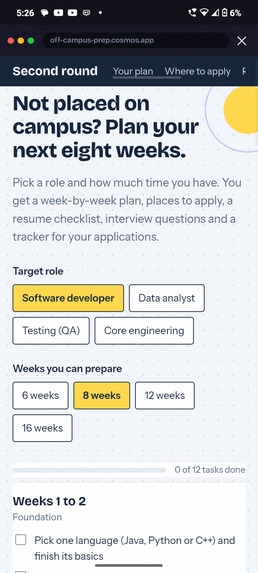cosmos – screenshot 3