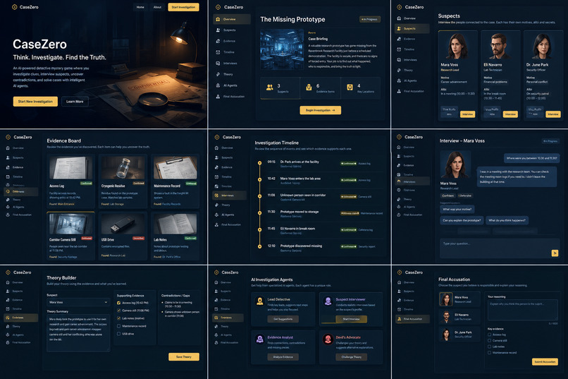 CaseZero  – screenshot 1
