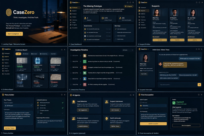 CaseZero  – screenshot 2
