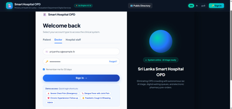 AI Agent For Hospital Management System – screenshot 5