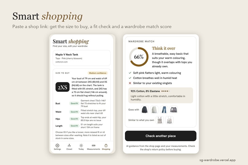SG wardrobe – screenshot 6