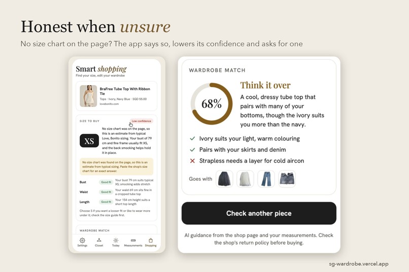 SG wardrobe – screenshot 7