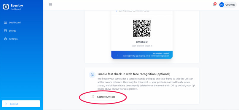Eventry – screenshot 7