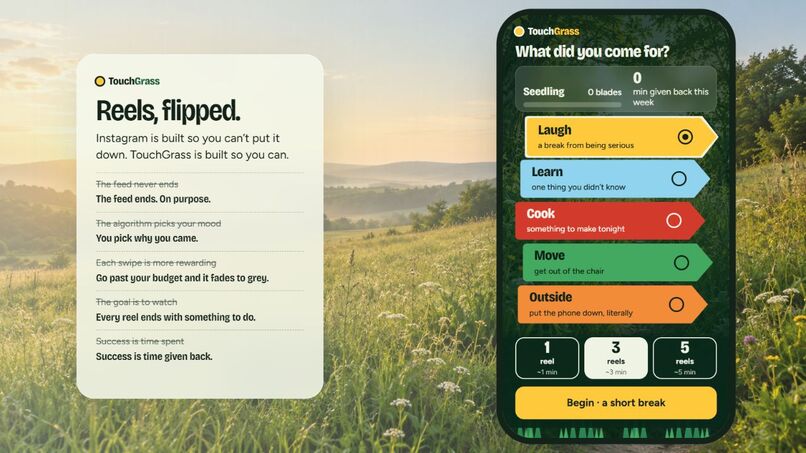 TouchGrass – screenshot 2