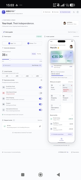 KIDO PAY – screenshot 1