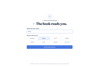 The Book Reads you