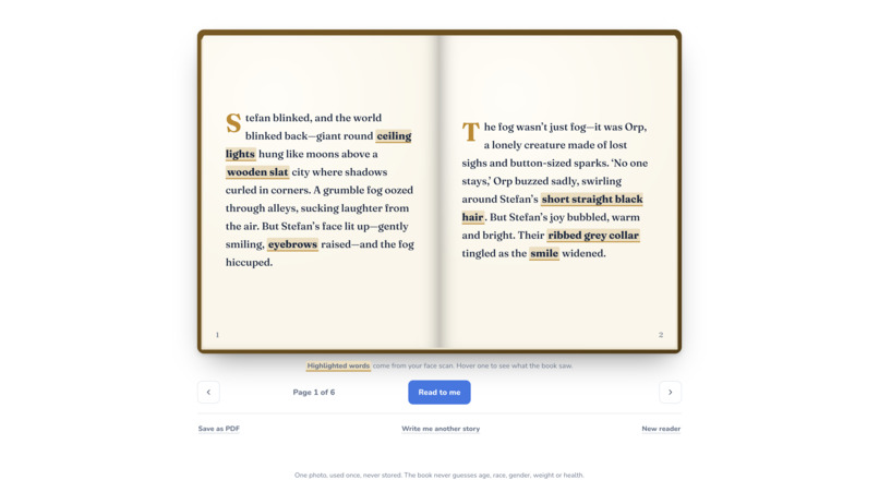 The Book Reads you – screenshot 5