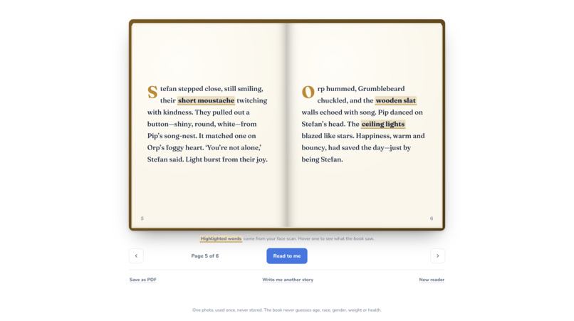 The Book Reads you – screenshot 6