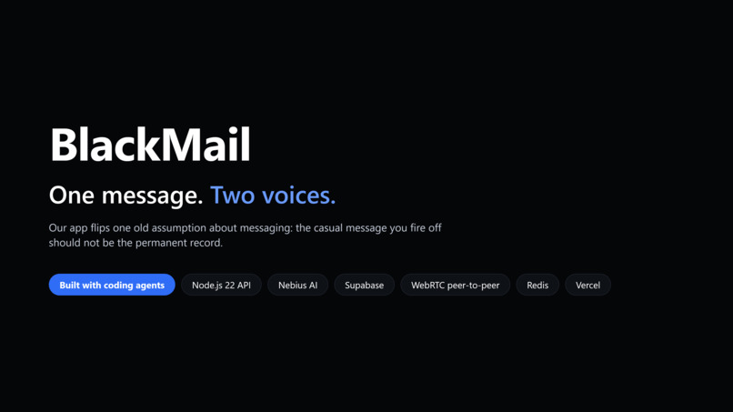 BlackMail – screenshot 1