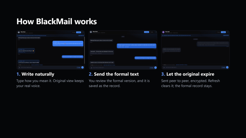 BlackMail – screenshot 3