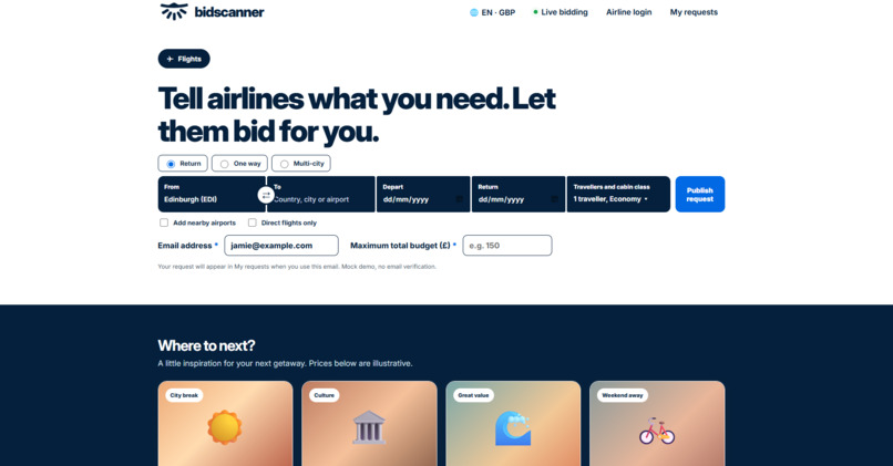 BidScanner – screenshot 3
