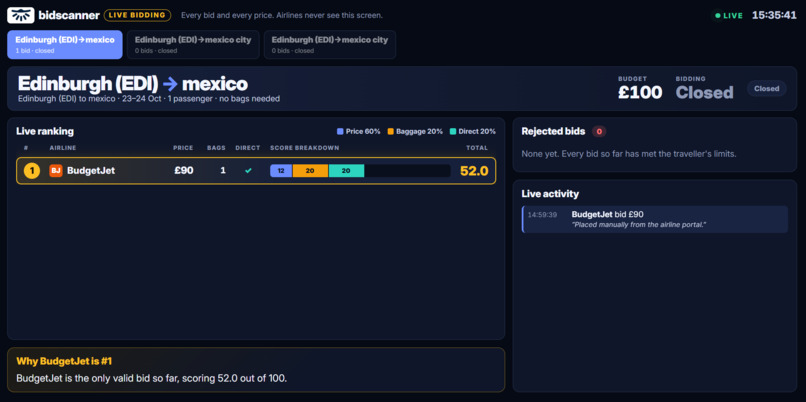 BidScanner – screenshot 4