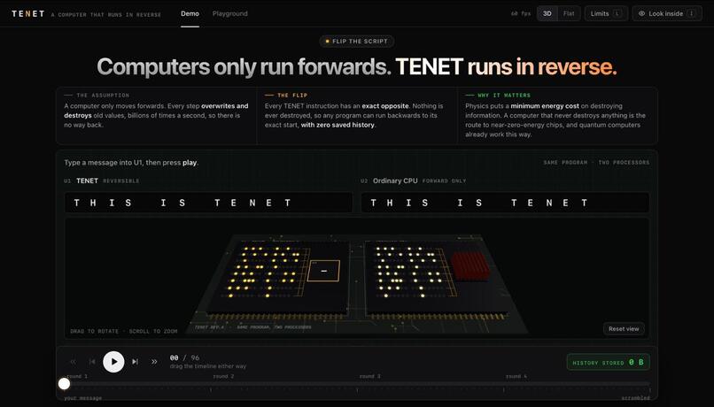 TENET – screenshot 1