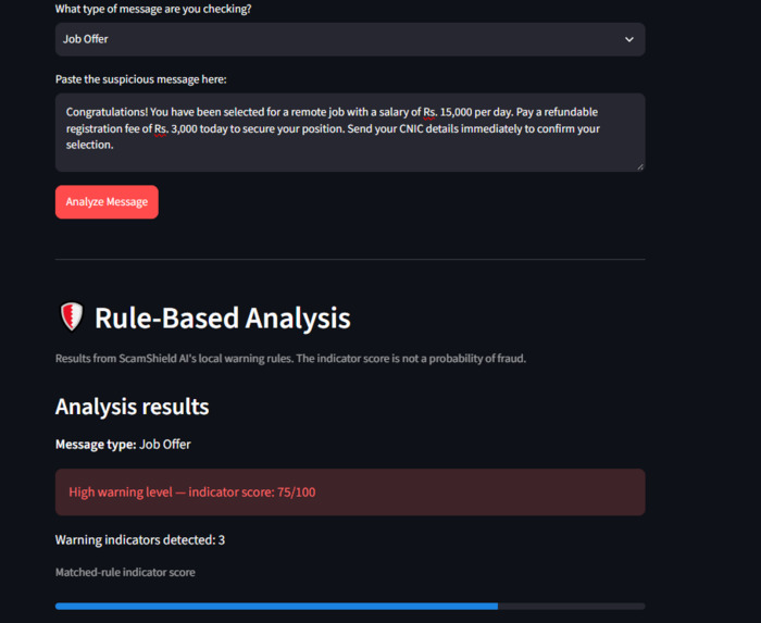 ScamShield AI – screenshot 2