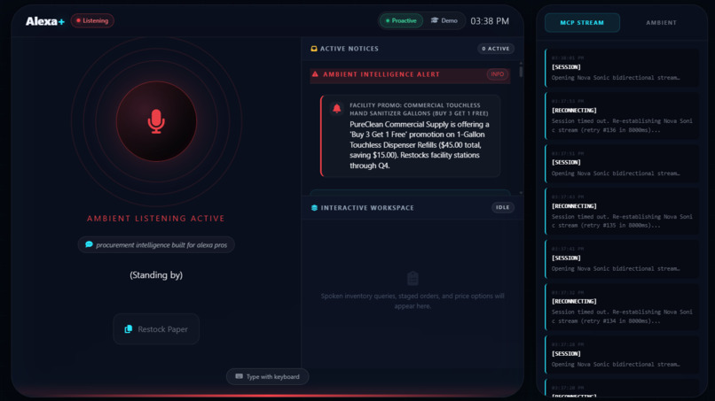 Shopexa Ops: Proactive Ambient – screenshot 1
