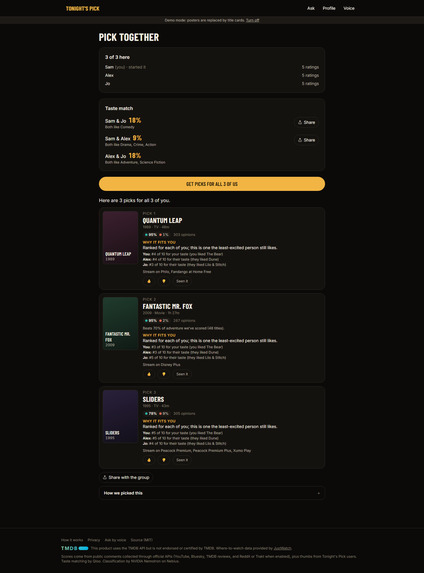 Tonight’s Pick – screenshot 5