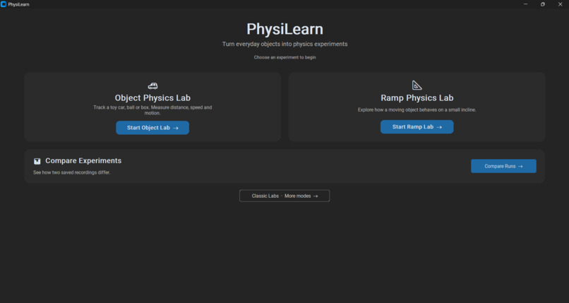 PhysiLearn – screenshot 1