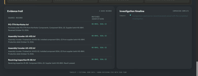 TraceLot – screenshot 7